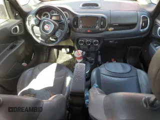 2015 FIAT 500L Lounge with VIN ZFBCFACH5FZ030864, listed as a Copart auction lot 76831154 with 119,647 mi miles and Salvage Title. Bid and sale history available at carsss.com. Image 8.