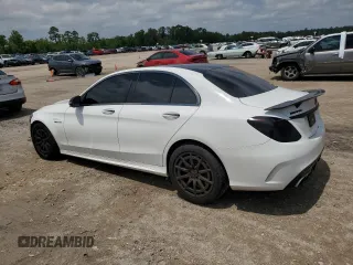 2020 Mercedes-Benz C 63 AMG z VIN 55SWF8GB3LU332405, wystawiony jako Copart lot #53685735 z przebiegiem 54 608 mil mil oraz Szkoda całkowita • Salvage title. Historia ofert i sprzedaży dostępna na DreamBid. Obrazek 2.