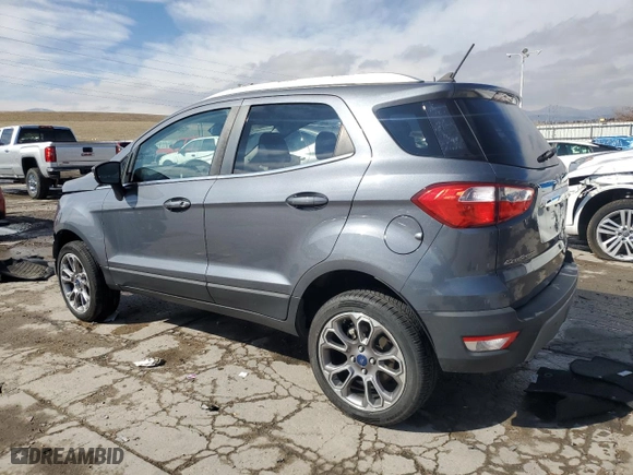 2019 Ford EcoSport Titanium with VIN MAJ6S3KL7KC251036, listed as a Copart auction lot 47655555 with 88,584 mi miles and Salvage Title. Bid and sale history available at carsss.com. Image 2.
