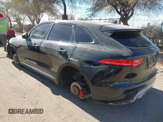 2020 Jaguar F-Pace S with VIN SADCM2FV6LA641169, listed as a IAAI auction lot 41413523 with 59,636 mi miles and . Bid and sale history available at DreamBid. Image 3.