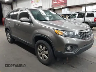 2013 Kia Sorento LX with VIN 5XYKT4A11DG418520, listed as a IAAI auction lot 42666037 with 179,798 mi miles and . Bid and sale history available at DreamBid. Image 1.