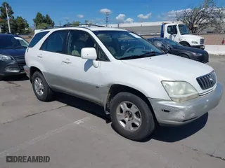 2003 Lexus RX 300 with VIN JTJGF10U830163051, listed as a IAAI auction lot 41949422 with 140,821 mi miles. Bid and sale history available at carsss.com. Image 1.