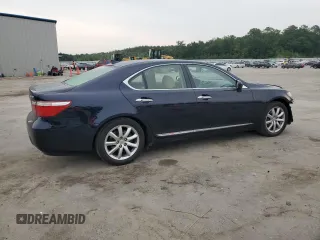 2008 Lexus LS 460 with VIN JTHBL46F885064674, listed as a Copart auction lot 59436135 with 82,197 mi miles and Salvage title. Bid and sale history available at DreamBid. Image 3.