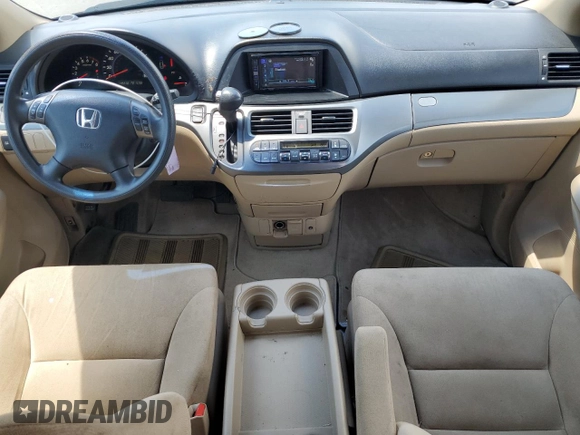 2006 Honda Odyssey EX with VIN 5FNRL38426B401762, listed as a Copart auction lot 61018525 with 145,370 mi miles and Salvage title. Bid and sale history available at DreamBid. Image 8.