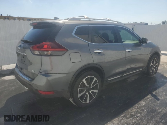 2019 Nissan Rogue SL with VIN 5N1AT2MT7KC804367, listed as a Copart auction lot 48128595 with 78,290 mi miles and Clean Title. Bid and sale history available at DreamBid. Image 3.