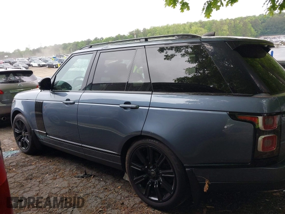 2019 Land Rover Range Rover with VIN SALGS2RE5KA516721, listed as a IAAI auction lot 42081181 with 120,147 mi miles and . Bid and sale history available at DreamBid. Image 14.