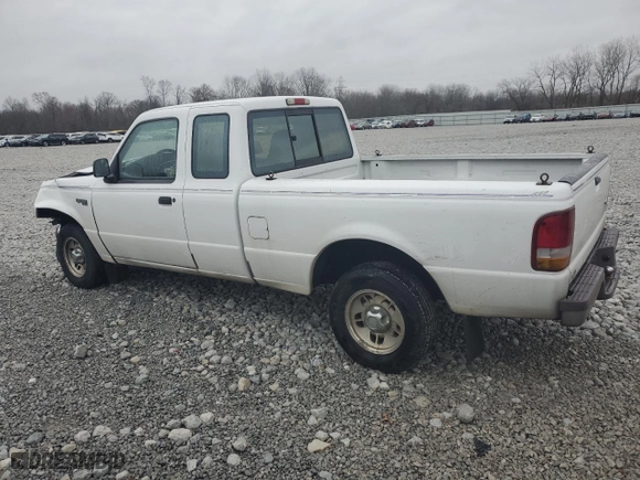 1996 Ford Ranger XLT with VIN 1FTCR14X4TPB61818, listed as a Copart auction lot 82000334 with 136,649 mi miles and Salvage Title. Bid and sale history available at carsss.com. Image 2.