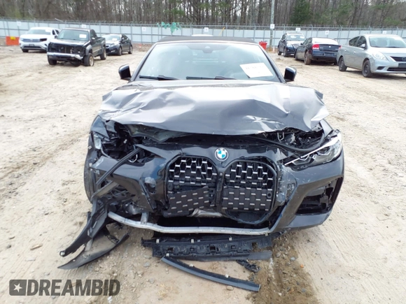 2021 BMW 4 Series M440i with VIN WBA53AT07MCH13853, listed as a IAAI auction lot 41788733 with 53,518 mi miles and . Bid and sale history available at DreamBid. Image 13.