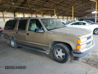 1999 Chevrolet Suburban with VIN 3GNEC16R3XG249107, listed as a Copart auction lot 46469765 with 165,376 mi miles and Clean Title. Bid and sale history available at carsss.com. Image 4.