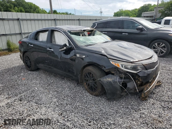2018 Kia Optima S with VIN 5XXGT4L34JG232331, listed as a Copart auction lot 55635695 with 199,063 mi miles and Salvage title. Bid and sale history available at DreamBid. Image 4.