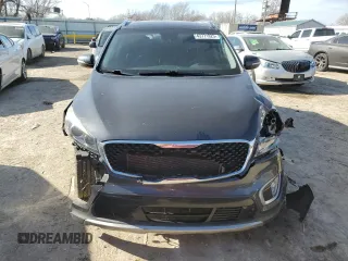 2018 Kia Sorento EX with VIN 5XYPH4A55JG396303, listed as a Copart auction lot 43771825 with 206,257 mi miles and Salvage Title. Bid and sale history available at DreamBid. Image 5.