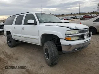 2002 Chevrolet Suburban LT with VIN 1GNFK16Z62J301344, listed as a Copart auction lot 86625244 with 271,596 mi miles and Salvage title. Bid and sale history available at DreamBid. Image 4.