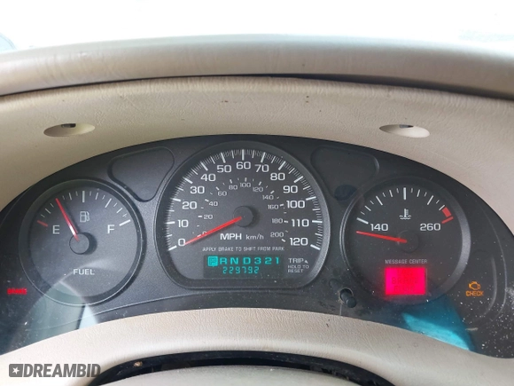 2004 Chevrolet Impala with VIN 2G1WF52E449238291, listed as a IAAI auction lot 41687794 with 229,792 mi miles. Bid and sale history available at carsss.com. Image 7.