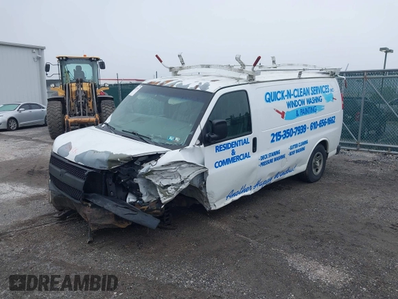 2007 Chevrolet Express Cargo with VIN 1GCFG15X971163915, listed as a IAAI auction lot 42267952 with Not provided miles and . Bid and sale history available at DreamBid. Image 6.