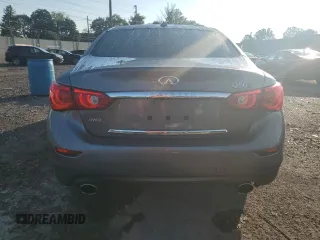 2015 Infiniti Q50 Sport with VIN JN1BV7AR2FM414563, listed as a Copart auction lot 62896535 with 133,924 mi miles and Salvage title. Bid and sale history available at DreamBid. Image 6.