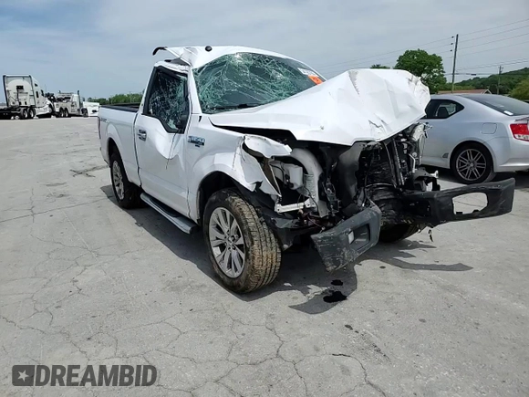 2016 Ford F-150 XL with VIN 1FTMF1C8XGKD36678, listed as a Copart auction lot 54165755 with 109,829 mi miles and Salvage Title. Bid and sale history available at DreamBid. Image 13.