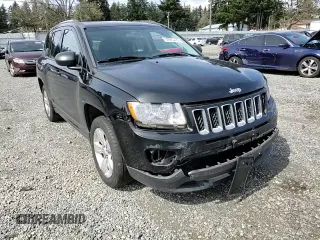 2013 Jeep Compass Sport with VIN 1C4NJCBB8DD246621, listed as a Copart auction lot 52545315 with 113,856 mi miles and Salvage Title. Bid and sale history available at carsss.com. Image 12.