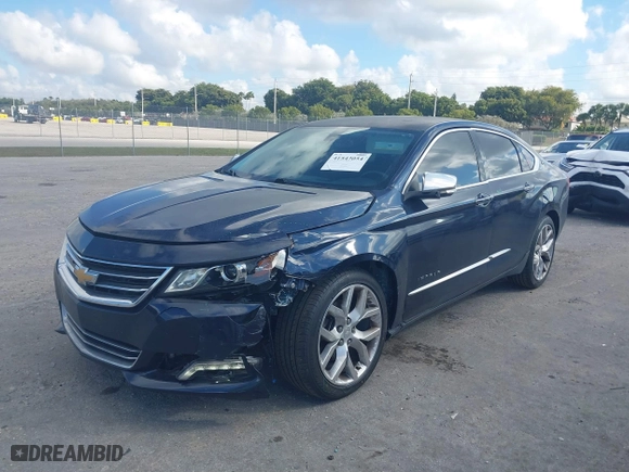 2018 Chevrolet Impala Premier with VIN 2G1125S31J9177076, listed as a IAAI auction lot 41543054 with 102,630 mi miles. Bid and sale history available at carsss.com. Image 6.