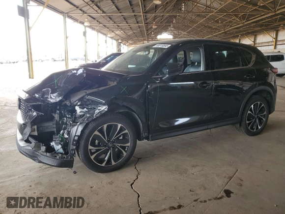 2023 Mazda CX-5 2.5 S Premium Plus Package with VIN JM3KFBEM2P0217307, listed as a Copart auction lot 44818595 with 64,219 mi miles and Salvage Title. Bid and sale history available at carsss.com. Image 1.