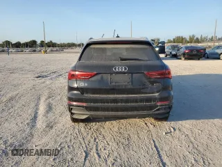 2023 Audi Q3 S line Premium with VIN WA1DECF34P1119979, listed as a Copart auction lot 88564615 with 13,812 mi miles and Non repairable. Bid and sale history available at DreamBid. Image 6.