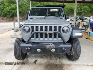2019 Jeep Wrangler Unlimited Sport Altitude with VIN 1C4HJXDG6KW585358, listed as a Copart auction lot 54000665 with Not provided miles and Salvage title. Bid and sale history available at DreamBid. Image 5.