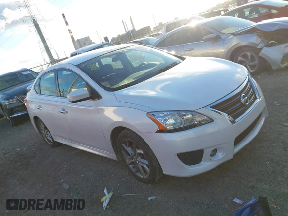 2013 Nissan Sentra S with VIN 3N1AB7AP2DL622579, listed as a IAAI auction lot 41202092 with 60,707 mi miles and . Bid and sale history available at DreamBid. Image 1.