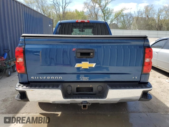 2015 Chevrolet Silverado 1500 LT with VIN 1GCVKRECXFZ435460, listed as a Copart auction lot 55430425 with 141,909 mi miles and Clean Title. Bid and sale history available at DreamBid. Image 6.