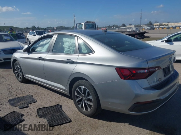 2023 Volkswagen Jetta S with VIN 3VW4M7BUXPM047961, listed as a IAAI auction lot 41586064 with 36,986 mi miles and . Bid and sale history available at DreamBid. Image 3.