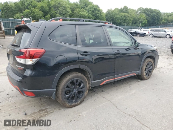 2021 Subaru Forester Special Sports with VIN JF2SKARC4MH583011, listed as a Copart auction lot 63615835 with 33,149 mi miles and Salvage title. Bid and sale history available at DreamBid. Image 3.