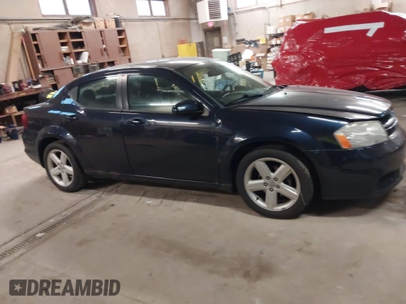 2012 Dodge Avenger SXT with VIN 1C3CDZCB5CN126062, listed as a IAAI auction lot 41127680 with 100,647 mi miles and . Bid and sale history available at DreamBid. Image 12.