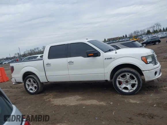 2011 Ford F-150 Lariat with VIN 1FTFW1E60BFA47055, listed as a IAAI auction lot 41693226 with 170,594 mi miles. Bid and sale history available at carsss.com. Image 14.