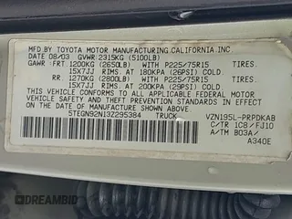 2003 Toyota Tacoma PreRunner z VIN 5TEGN92N13Z295384, wystawiony jako IAAI lot #42406105 z przebiegiem 194 171 mil mil oraz . Historia ofert i sprzedaży dostępna na DreamBid. Obrazek 9.