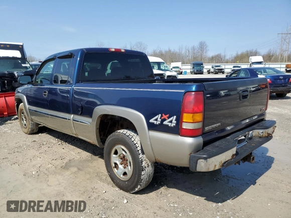 2000 GMC New Sierra 1500 SLE with VIN 1GTEK19T4YE388996, listed as a Copart auction lot 54171395 with 98,841 mi miles and Clean Title. Bid and sale history available at carsss.com. Image 2.