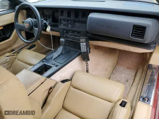 1987 Chevrolet Corvette with VIN 1G1YY3187H5104641, listed as a Copart auction lot 69618503 with 72,045 mi miles and Salvage Title. Bid and sale history available at carsss.com. Image 8.