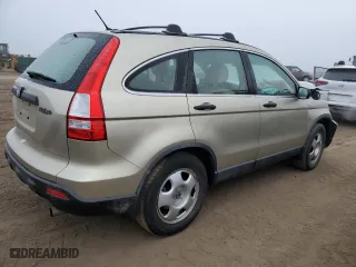 2007 Honda CR-V LX with VIN JHLRE48327C073977, listed as a Copart auction lot 86576084 with 86,133 mi miles and Salvage Title. Bid and sale history available at carsss.com. Image 3.