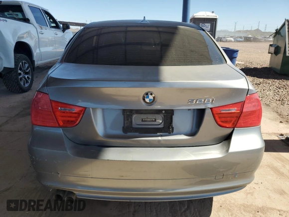 2011 BMW 3 Series 328i with VIN WBAPH5C5XBA448199, listed as a Copart auction lot 61127795 with 158,783 mi miles and Salvage title. Bid and sale history available at DreamBid. Image 6.