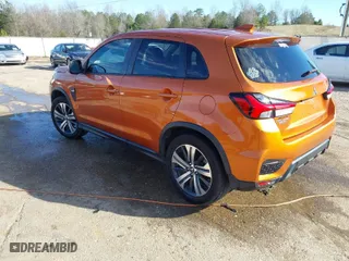2020 Mitsubishi Outlander Sport ES 2.0 with VIN JA4AP3AU8LU007336, listed as a IAAI auction lot 41673979 with 70,018 mi miles. Bid and sale history available at carsss.com. Image 3.