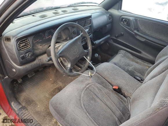 1998 Dodge Dakota SLT with VIN 1B7FL26X2WS706370, listed as a Copart auction lot 42569895 with 212,982 mi miles and Salvage Title. Bid and sale history available at carsss.com. Image 8.