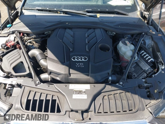 2019 Audi A8 with VIN WAU8DAF82KN004287, listed as a IAAI auction lot 41962495 with 65,053 mi miles and . Bid and sale history available at DreamBid. Image 10.