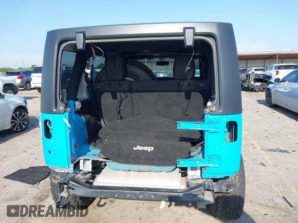 2017 Jeep Wrangler Unlimited Sport with VIN 1C4BJWDG2HL635831, listed as a IAAI auction lot 42172316 with 95,510 mi miles and . Bid and sale history available at DreamBid. Image 17.
