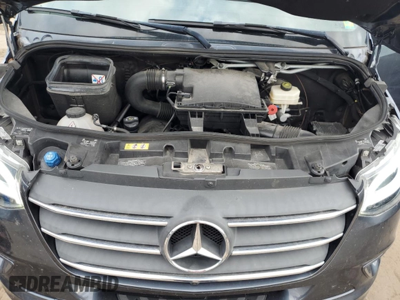 2020 Mercedes-Benz Sprinter with VIN W1Z4EFVY8LP226794, listed as a Copart auction lot 76091804 with 49,169 mi miles and Clean Title. Bid and sale history available at DreamBid. Image 12.