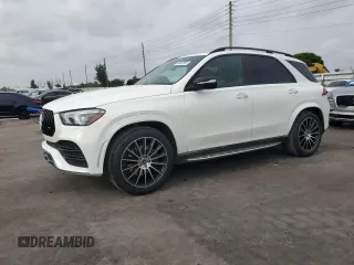 2020 Mercedes-Benz GLE 350 z VIN 4JGFB4JBXLA189990, wystawiony jako Copart lot #59907655 z przebiegiem 50 314 mil mil oraz Szkoda całkowita • Salvage title. Historia ofert i sprzedaży dostępna na DreamBid. Obrazek 1.