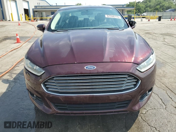 2013 Ford Fusion SE with VIN 3FA6P0HR7DR229974, listed as a Copart auction lot 62556715 with 131,271 mi miles and Salvage title. Bid and sale history available at DreamBid. Image 5.