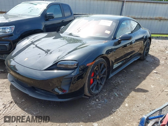 2023 Porsche Taycan GTS with VIN WP0AD2Y13PSA48174, listed as a IAAI auction lot 42063961 with 2,322 mi miles and . Bid and sale history available at DreamBid. Image 2.