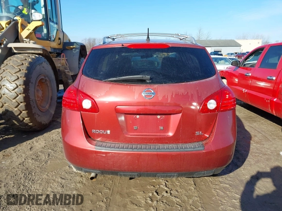 2010 Nissan Rogue S with VIN JN8AS5MT1AW010815, listed as a IAAI auction lot 41724480 with 188,343 mi miles and . Bid and sale history available at carsss.com. Image 16.
