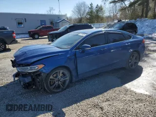 2017 Ford Fusion Sport with VIN 3FA6P0VPXHR331682, listed as a Copart auction lot 47174825 with 109,477 mi miles and Salvage Title. Bid and sale history available at carsss.com. Image 1.
