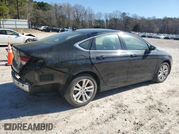 2015 Chrysler 200 Limited with VIN 1C3CCCABXFN600451, listed as a Copart auction lot 50620575 with 158,761 mi miles and Salvage Title. Bid and sale history available at DreamBid. Image 3.