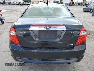 2012 Ford Fusion SEL with VIN 3FAHP0JG8CR274308, listed as a Copart auction lot 61644845 with 209,603 mi miles and Salvage title. Bid and sale history available at DreamBid. Image 6.