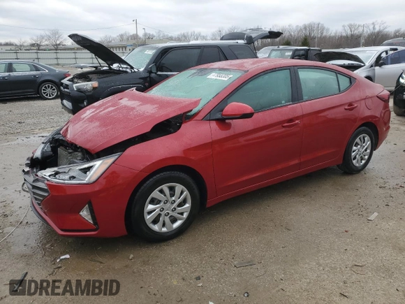 2020 Hyundai Elantra SE with VIN KMHD74LF3LU041851, listed as a Copart auction lot 47955305 with 44,637 mi miles and Non Repairable. Bid and sale history available at carsss.com. Image 1.