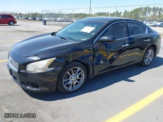 2011 Nissan Maxima 3.5 SV with VIN 1N4AA5AP2BC818198, listed as a IAAI auction lot 41864851 with 157,596 mi miles. Bid and sale history available at carsss.com. Image 2.